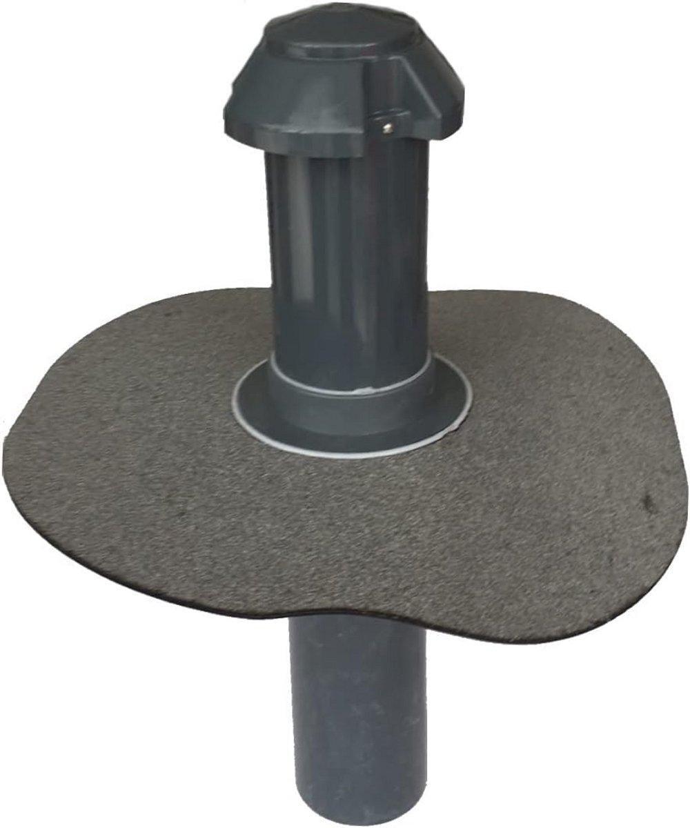 Sanitaire Dakventilator voor Bitumen, PVC en Platte Daken met Diverse Flensmaten