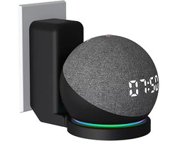 Wandhouder voor Echo Dot 4e & 5e Generatie - Ruimtebesparend & Kabelbeheer Zonder Schroeven