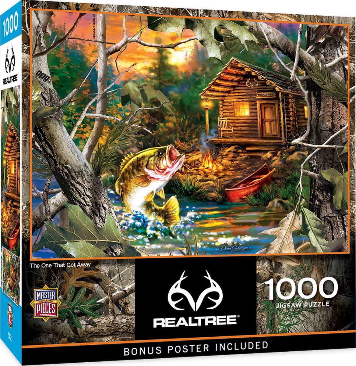 1000 Delen Legpuzzel voor Volwassenen en Kinderen - Vissen Thema - 49x68 cm