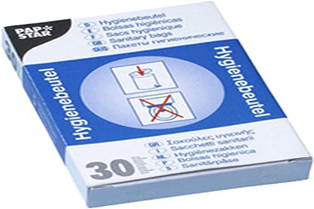 Hygiënezakken voor wandhouder wit