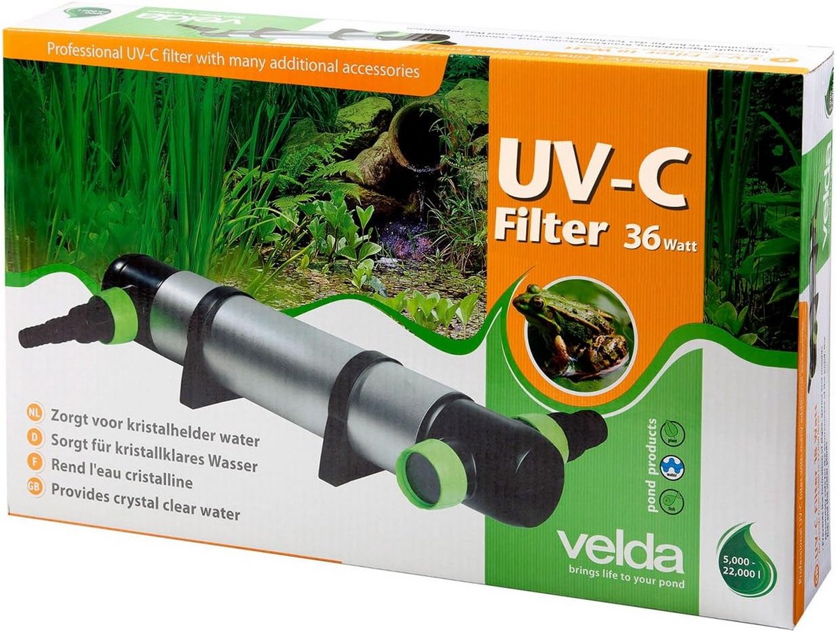UV-C Waterbehandeling Unit met Veiligheidssensor en Hoge Intensiteit