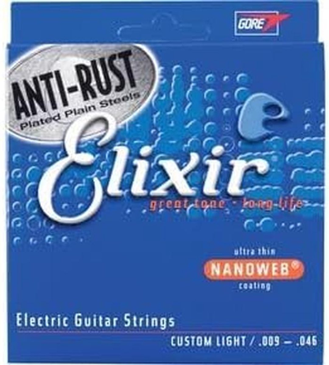 Elektrische Gitaarsnaren Set - 6 Stuks - Staal - Lichte Spanning