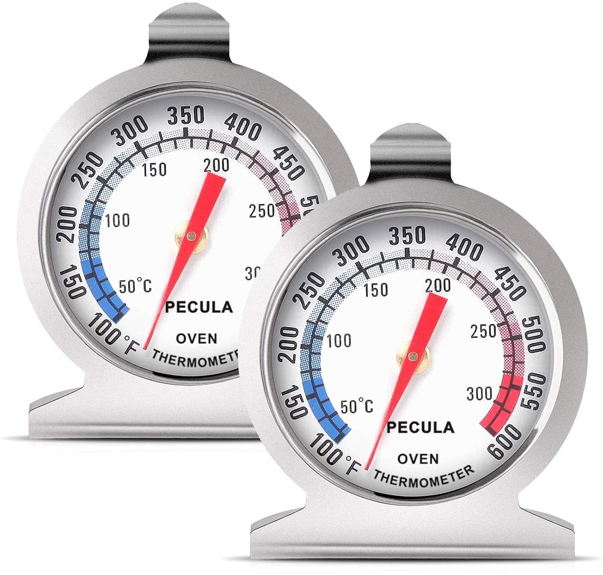 Oven & Keuken Temperatuurmeter - RVS - 50-300 °C