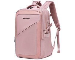 DE LAMASSU® damesrugzak met laptopvak tot 16 inch – waterafstotende business rugzak met USB-aansluiting – licht & stijlvol – model Eden