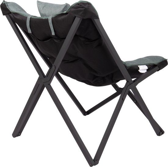 Bo-Camp - Industrial - Relaxstoel - Brandon - Cationic - Groen van Bo-Camp — afbeelding 5