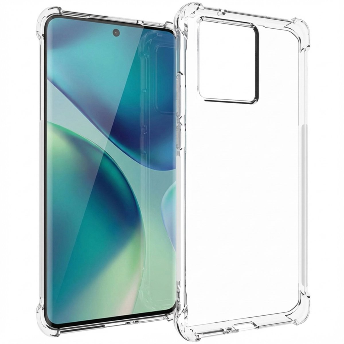 imoshion Hoesje - Geschikt voor Motorola Edge 40 Neo - Shockproof Case - Transparant