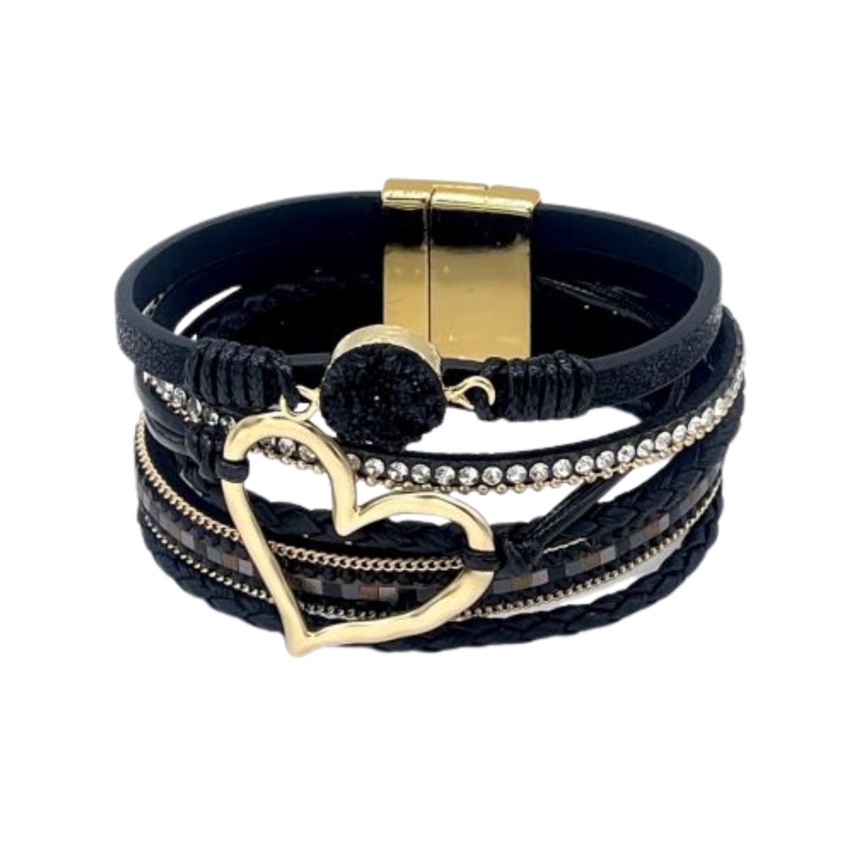 Armband dames - leren armband dames