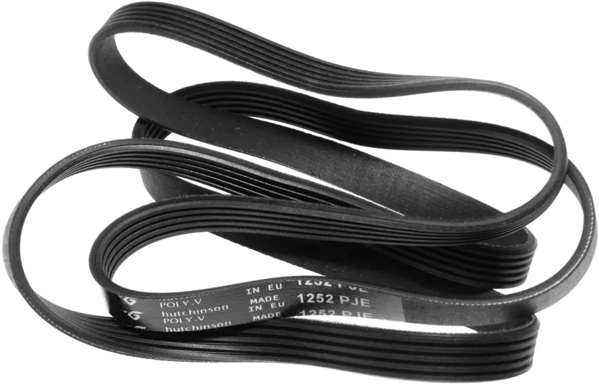 Poly V-snaar 1252 J5 elastisch - aandrijfriem met 5 ribben - J5EL - 00439491