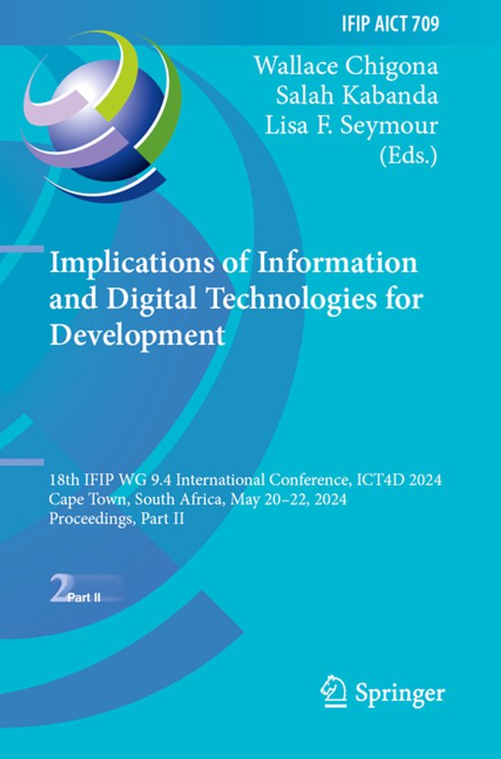 IFIP Advances in Information and Communication Technology709 ... - cover