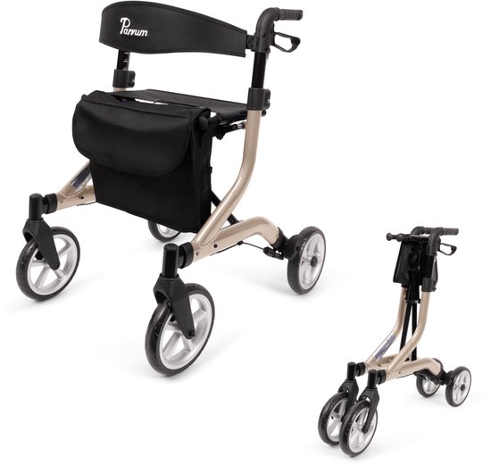 Parvum SuperLight rollator – 5,1kg – champagne