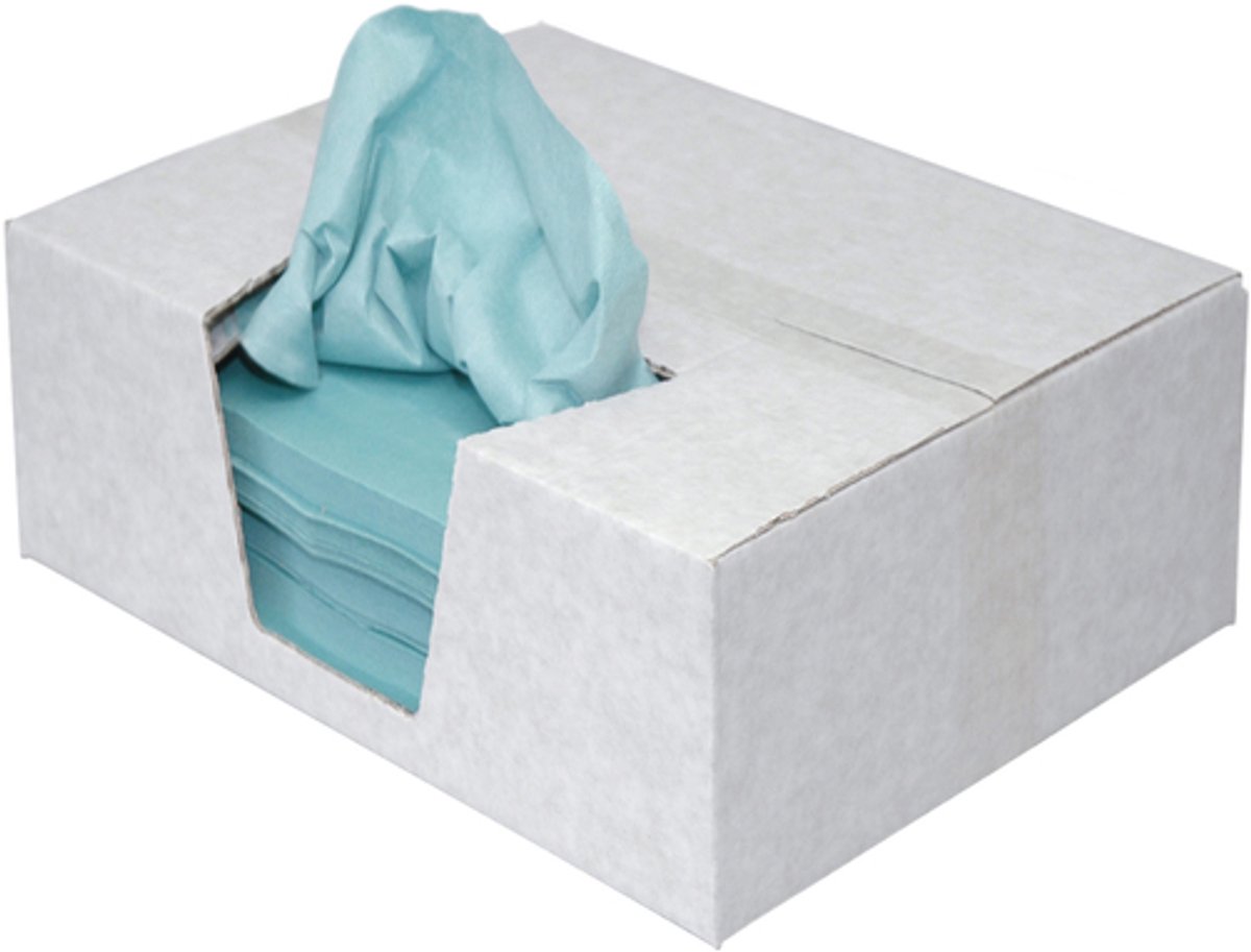 Euro Products - Toptex Sky Blue - Vlak gelegd 58 x 38 cm- 555 stuks