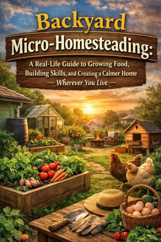 Backyard Micro-Homesteading - cover