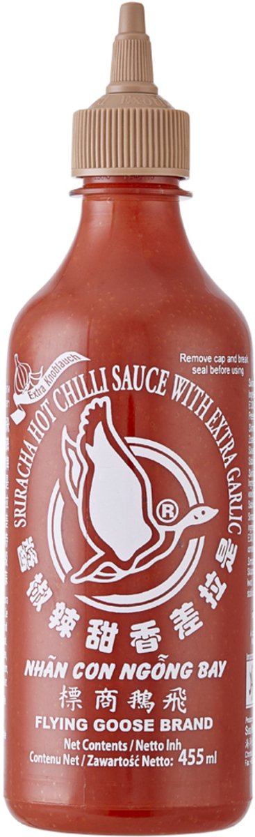 Flying Goose Sriracha Chilisaus & Knoflook 12 x 455 ml