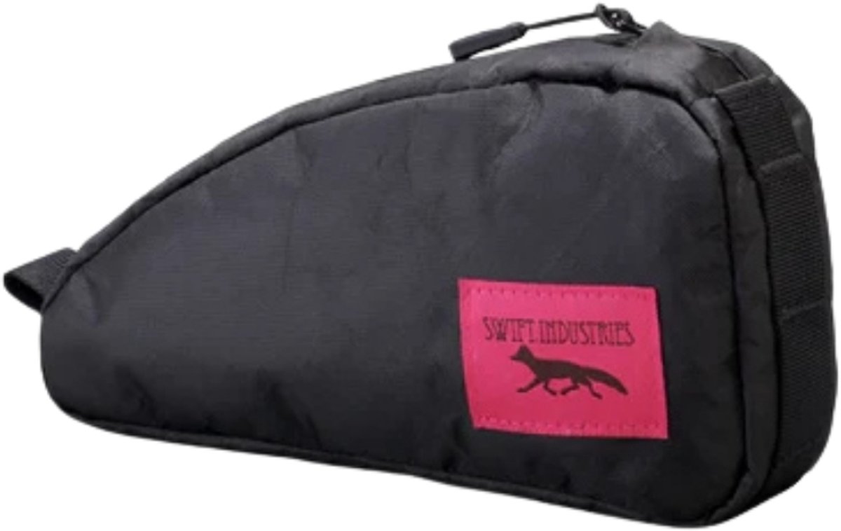 Swift Moxie Bovenbuistas - 0,6 Liter - Zwart - Fietstas - Bikepacking