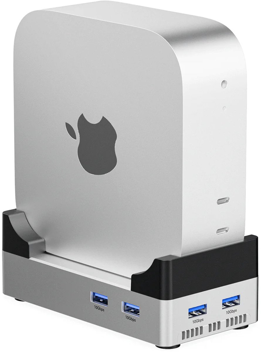 Acasis - 40Gbps Mac mini M4 Dock & Stand - M.2 NVMe SSD Enclosure - Tot 8TB