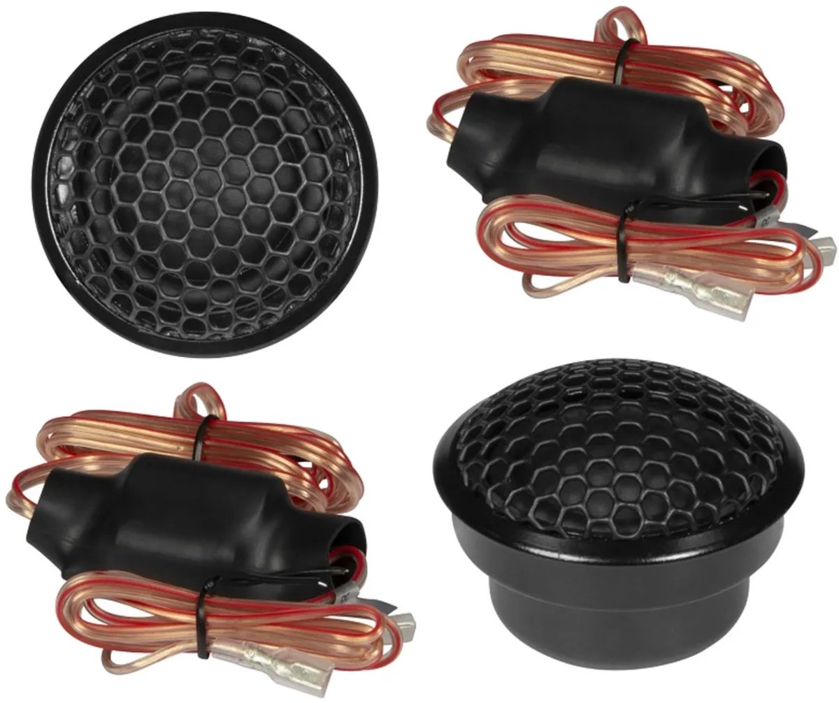 HIFONICS ZX6.2T hoogbelastbare tweeters uit de Hifonics zeus serie met inline filters 125W RMS