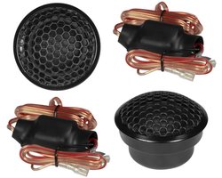 HIFONICS ZX6.2T hoogbelastbare tweeters uit de Hifonics zeus serie met inline filters 125W RMS