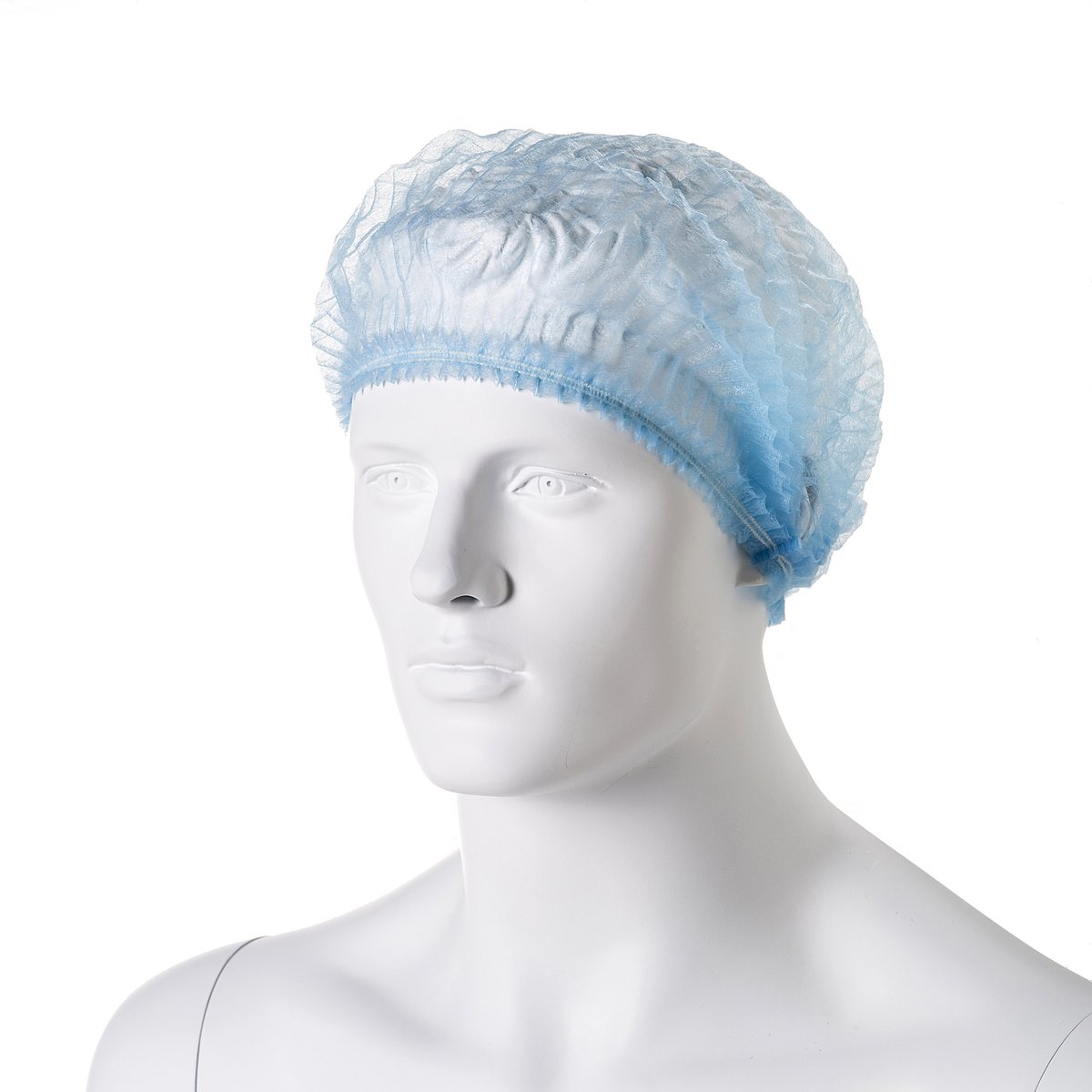 Haarnet wokkel blauw