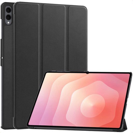 imoshion Tablet Hoes - Geschikt voor Samsung Galaxy Tab S11 Ultra - Trifold Bookcase - Zwart