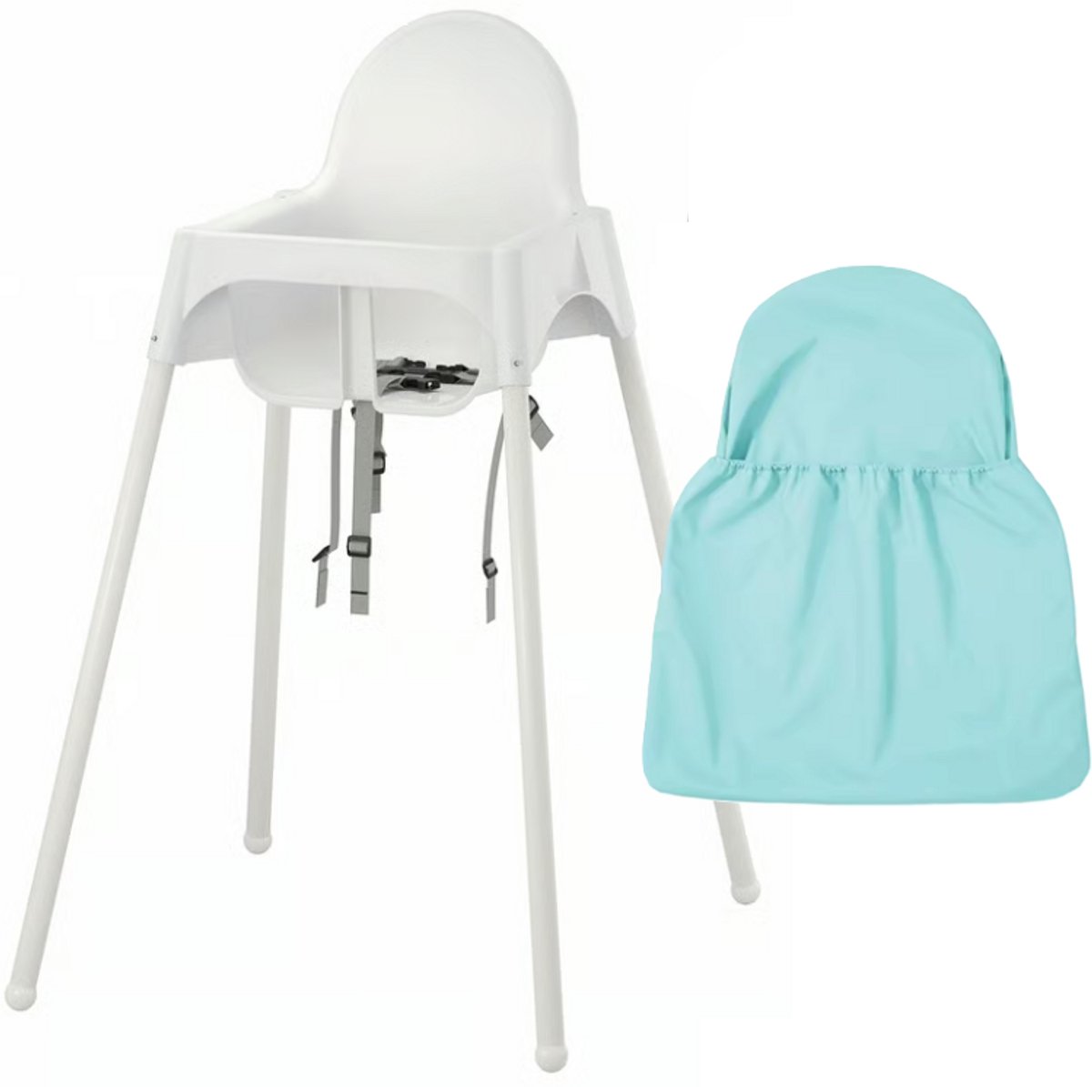 kinderstoel organizer groen - kinderstoel hoes pu leder - organizer voor kunststof antilop kinderstoel