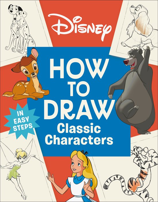Disney How to Draw Classic Characters - cover