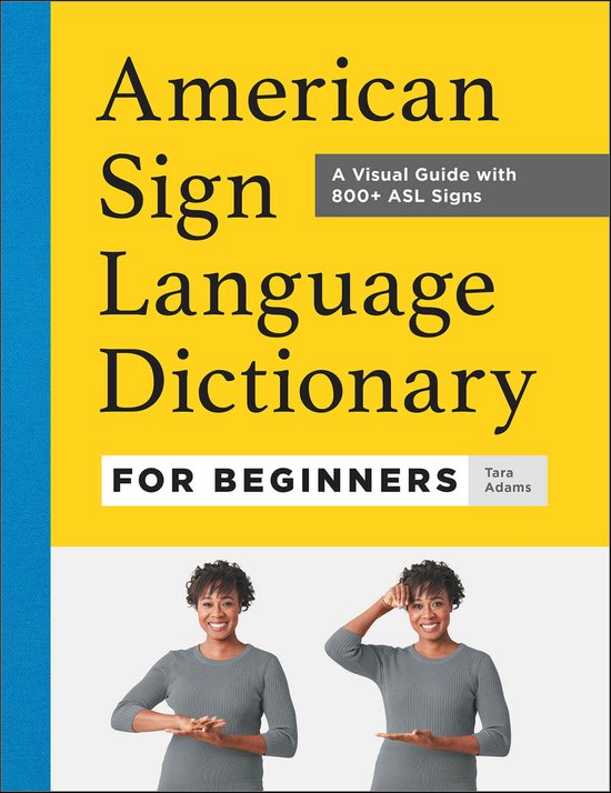American Sign Language Dictionary for Beginners - cover