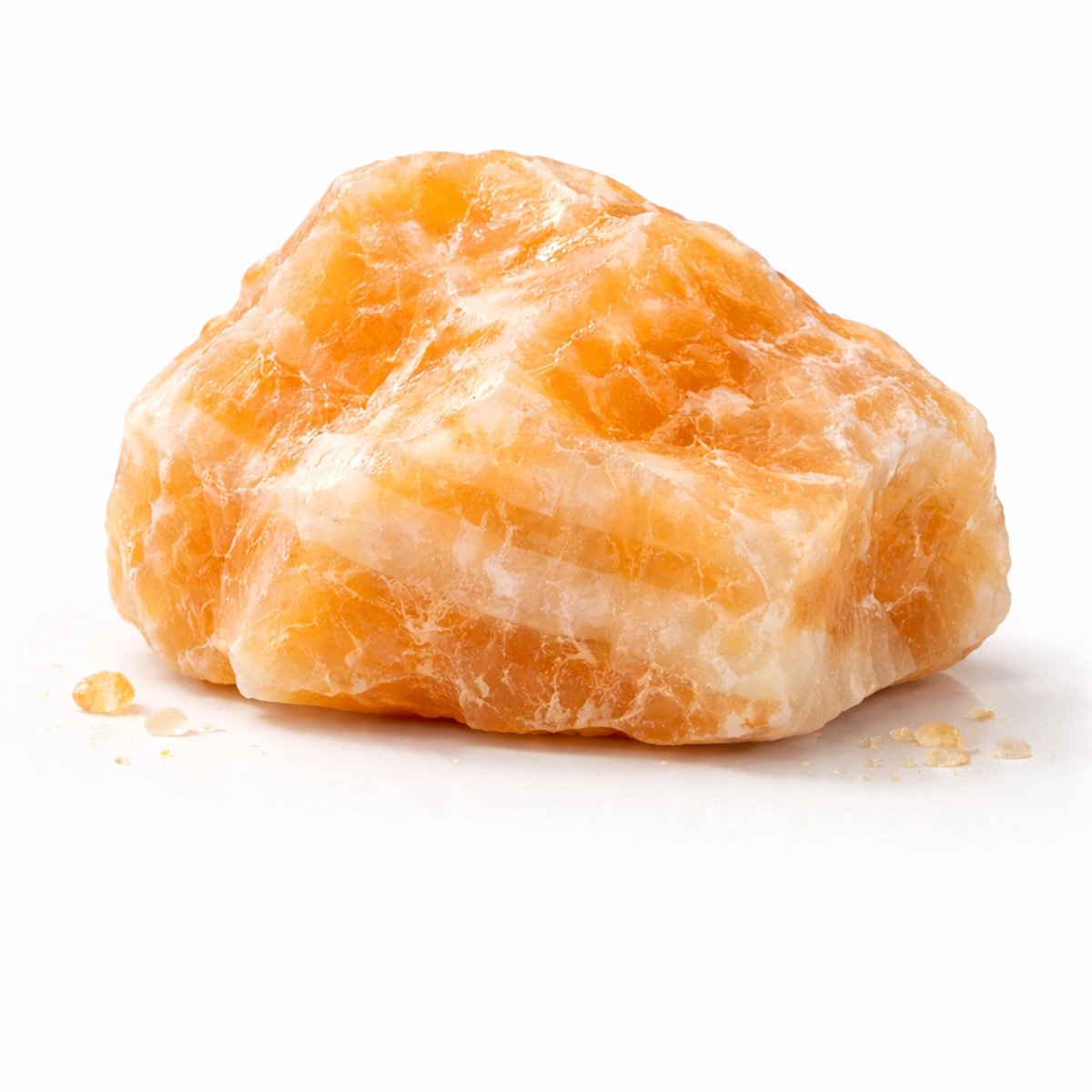 S4H® Oranje Calciet XL (± 1,5 kg) – Energie, Positiviteit & Motivatie Steen