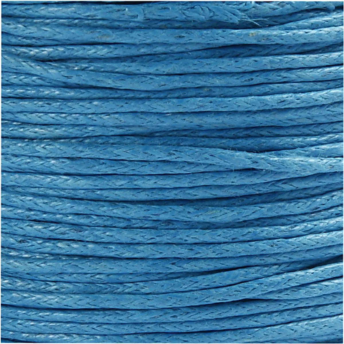 Katoenkoord, dikte 1 mm, turquoise, 40 m/ 1 rol