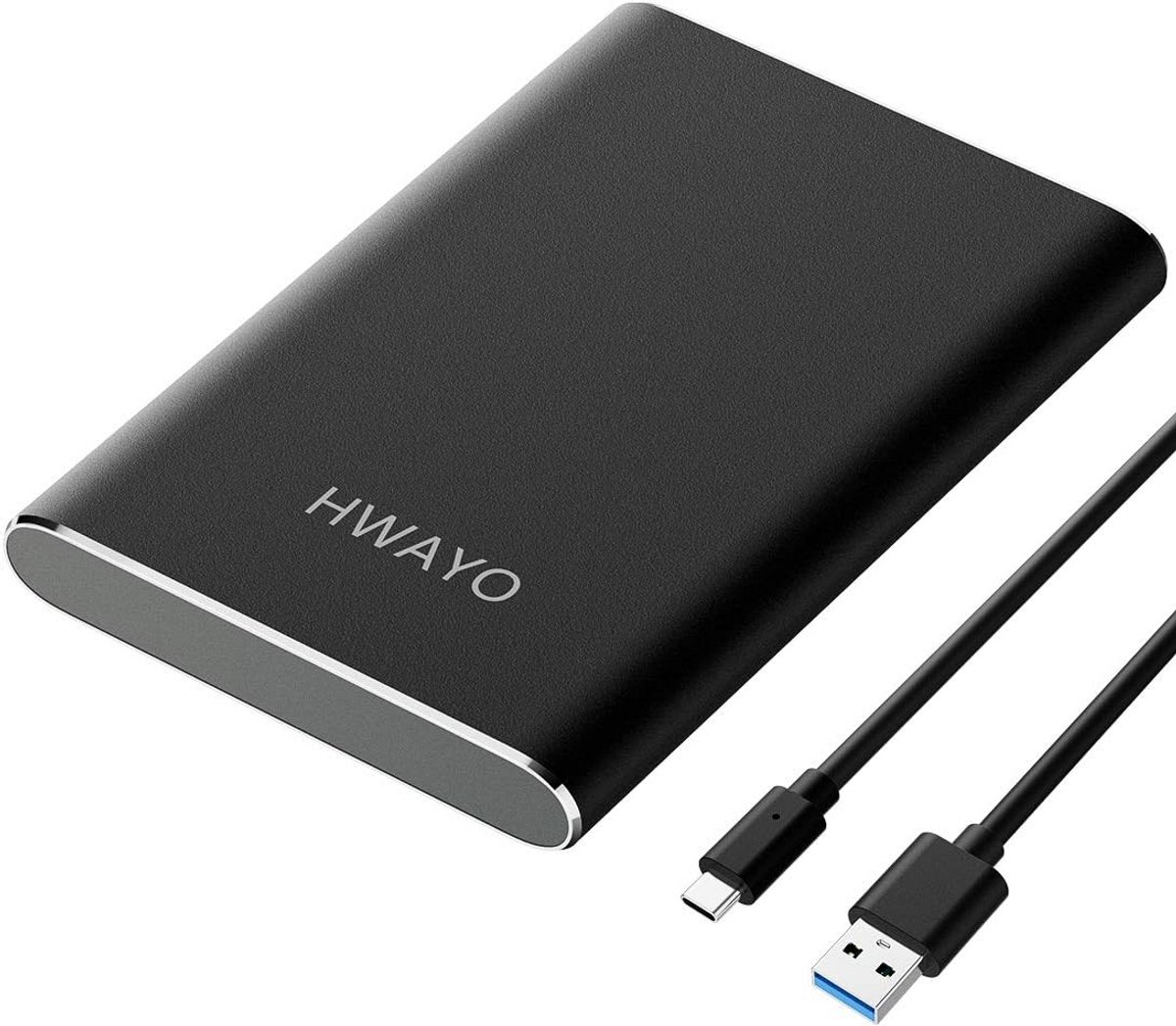 Draagbare Externe Harde Schijf 1 TB - USB 3.1 Gen 1 Type C Ultra Slim