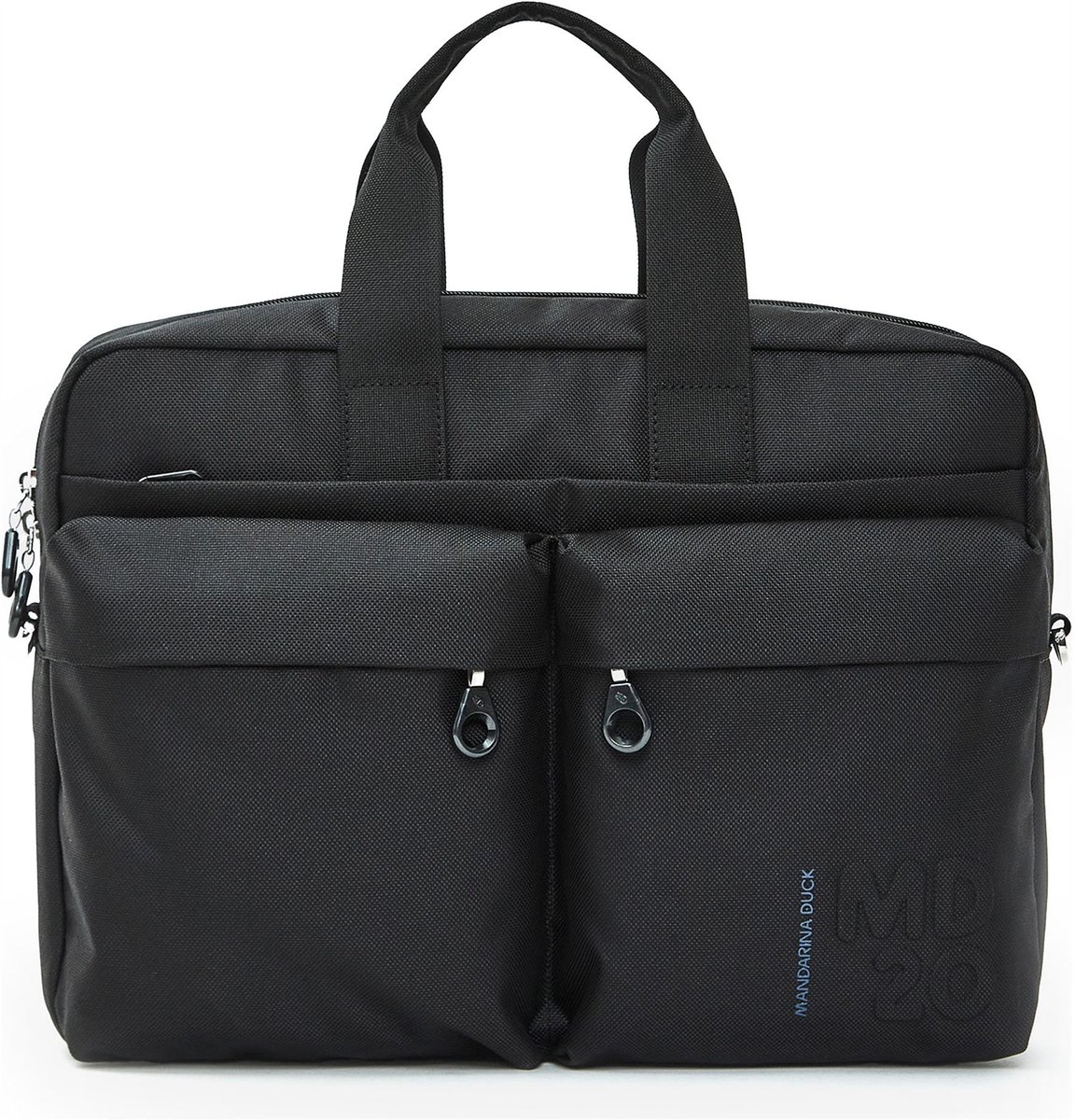 MANDARINA DUCK business tas met laptopvak MD20 Briefcase Black zwart