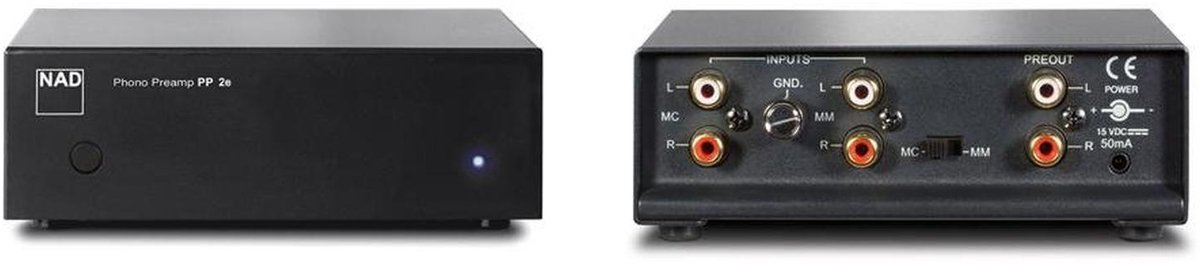 High End Phono Voorversterker voor MM en MC systemen
