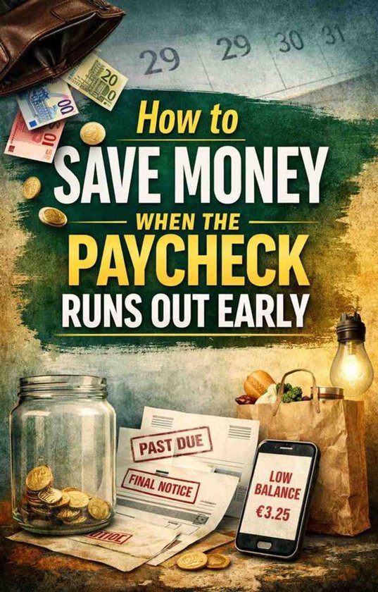 How to Save Money When the Paycheck Runs Out Early - cover
