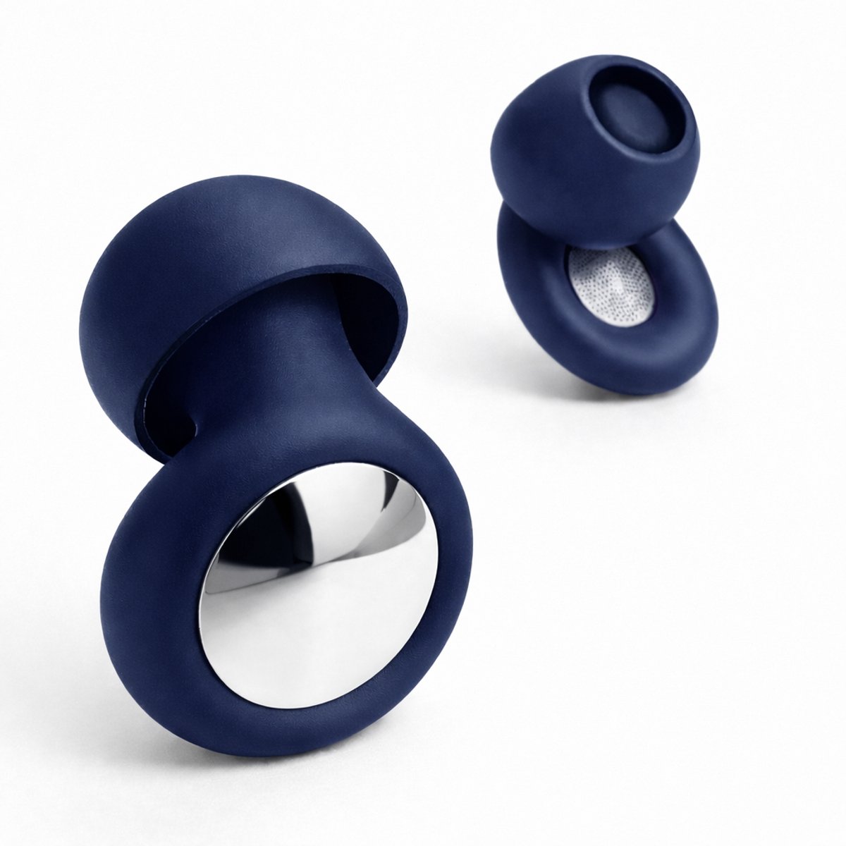 Snoozzle Oordopjes Slapen - Comfortabele Oordoppen Slapen - Slaap-oordoppen Anti-snurk - 28 dB - Maximale Geluidsdemping - CE-keurmerk - Met Opbergdoosje - Blauw