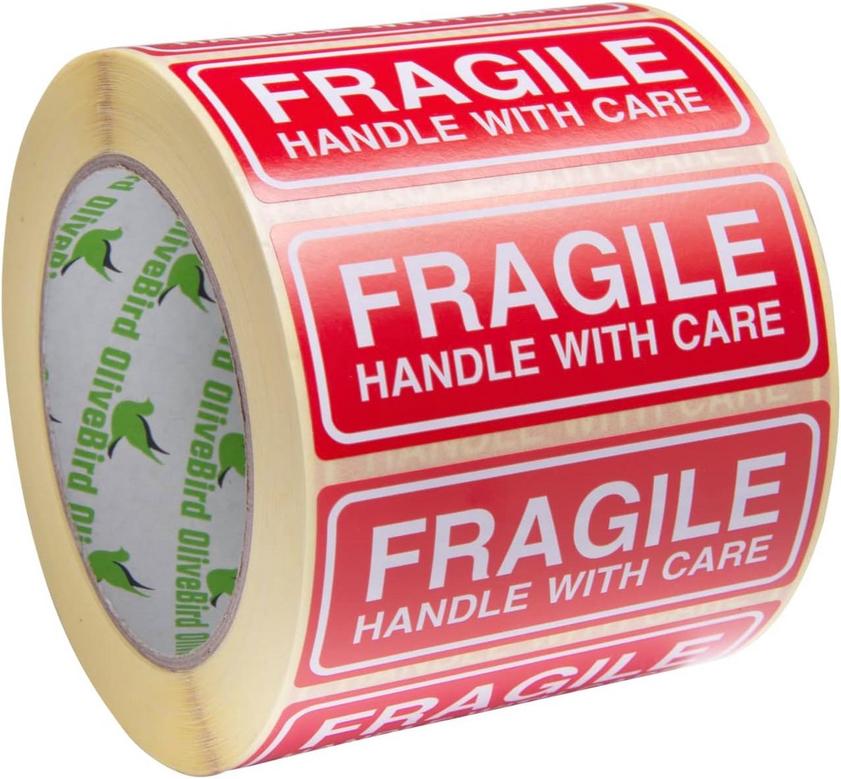 Fragiele Stickers Behandel met Zorg - 2000 Stuks 90x35mm