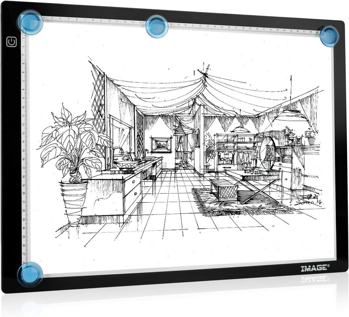 Ultradunne A2 LED Lichttafel voor Teken- en Schilderprojecten
