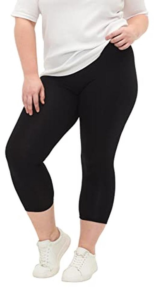Dames Plus Size 3/4 Leggings van Viscose - Basis Model