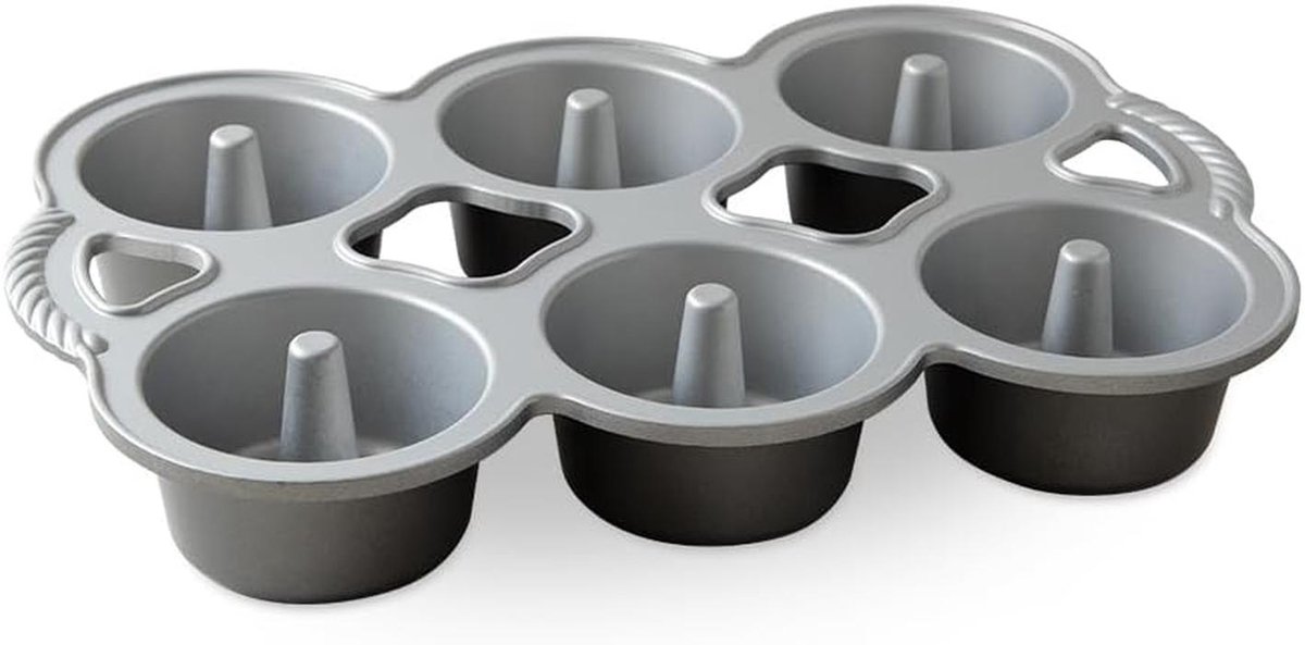 Angel Food Cake Bakvorm van Gegoten Aluminium met Koperkleurige Afwerking