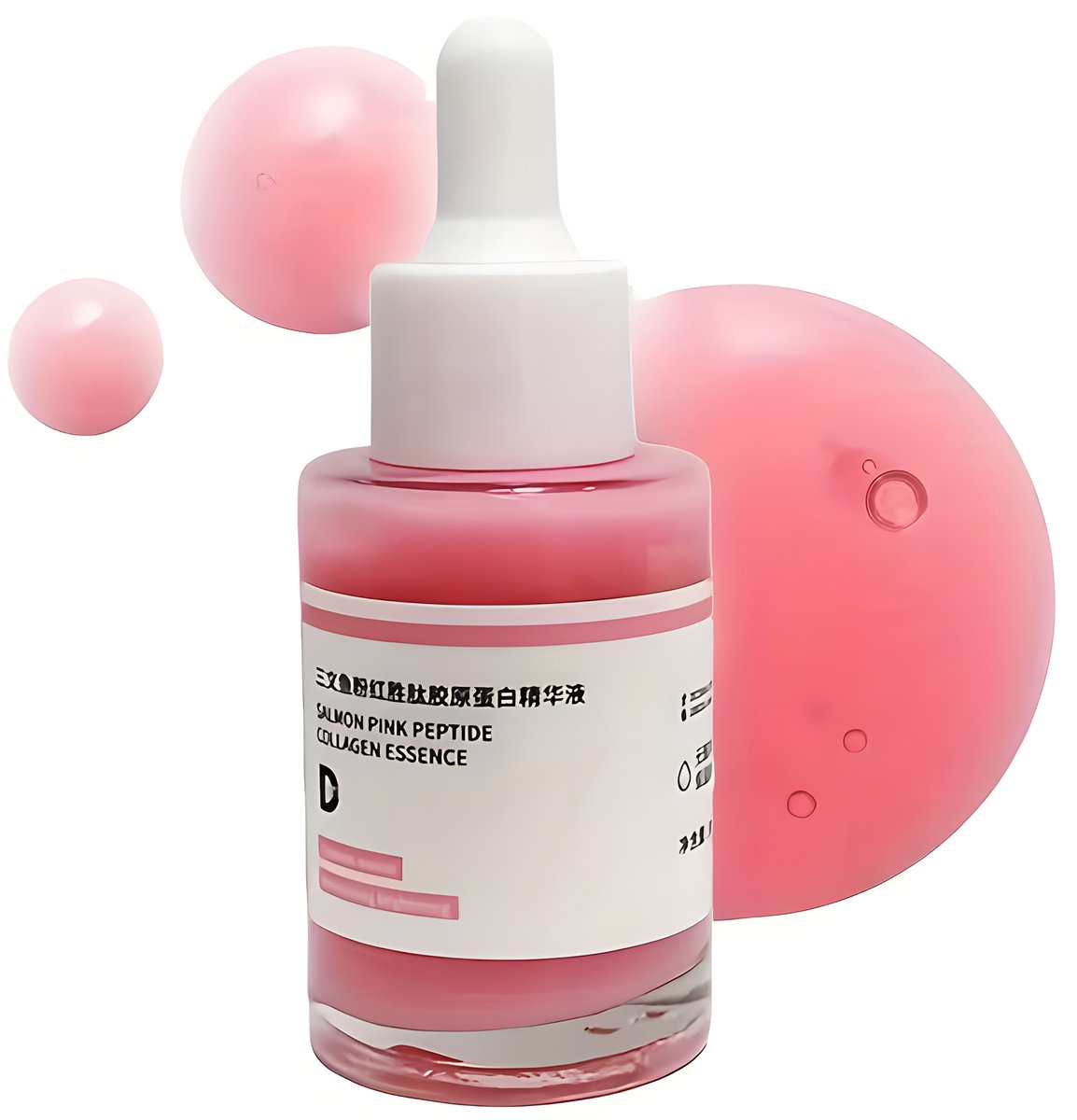 Koreaans Gezichtsserum Salmon Oil & Rose Peptide PDRN – Hydraterend & Verstevigend Vitamine B3 & Collageen
