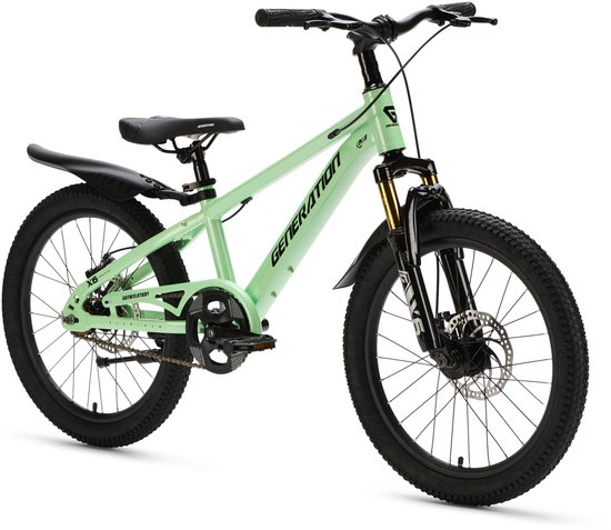 Generation X6 20 inch Mintgroen - Kinderfiets met Spatborden van Generation — afbeelding 3
