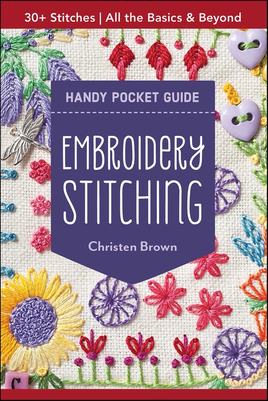 Embroidery Stitching Handy Pocket Guide - cover