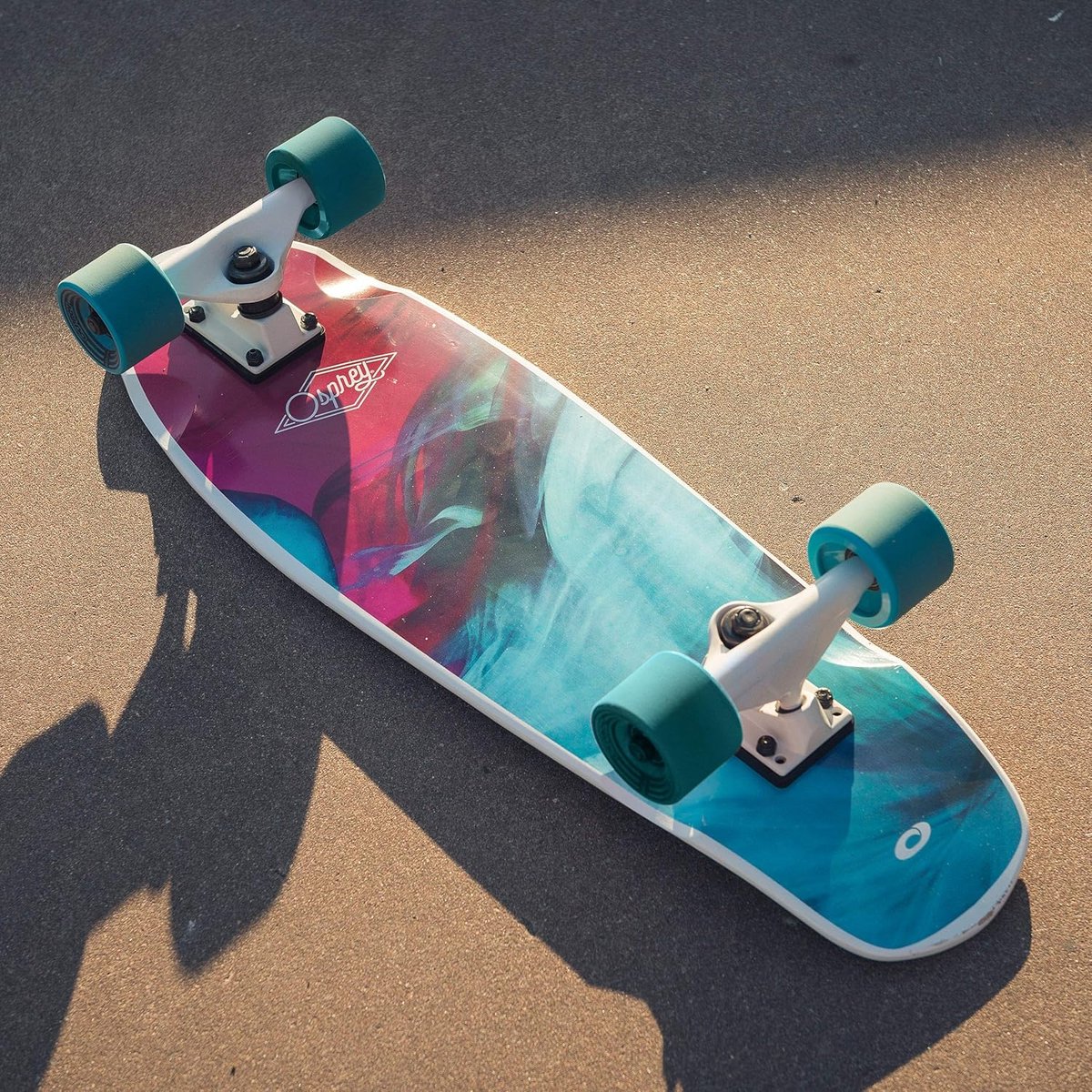 Cruiser Skateboard Compleet met 7-laags Esdoorn Deck en ABEC 9 Lagers Roze