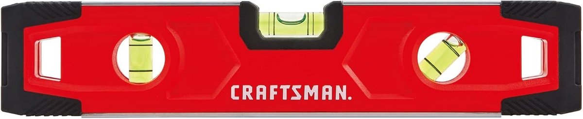 Magnetisch Torpedo Niveau 23 cm met 3 Injectieflacons