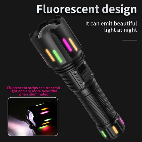 OLIGHT Baton3 Led-zaklamp, oplaadbaar, krachtig, 1200 lumen, 166 meter, 6 modi, met laadbox, waterdicht IPX8, geschikt voor kamperen, wandelen (Red Premium Edition