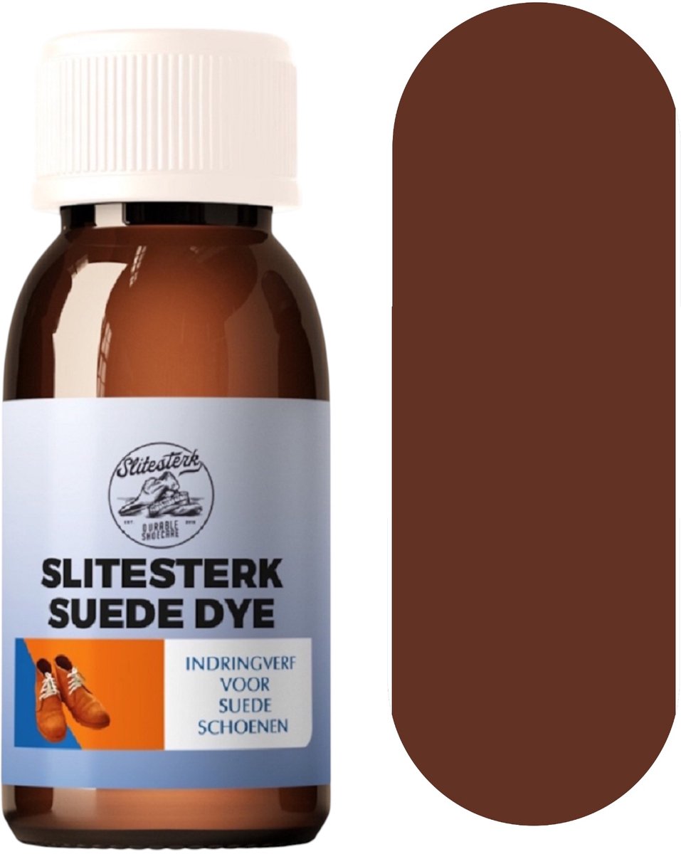 Slitesterk Suede indringverf voor schoenen en laarzen - LICHT BRUIN - 100ml