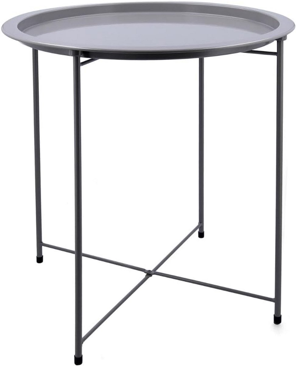 Stijlvolle Bijzettafel - Compact Vierkant Salontafel (46.7x46.7x50.5 cm)
