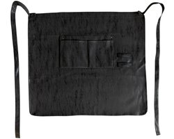 Slove PU Leer – BBQ & Grill – Zwart – 56,5 x 63 cm – Met Zak en Gereedschapslussen – Grillmaster