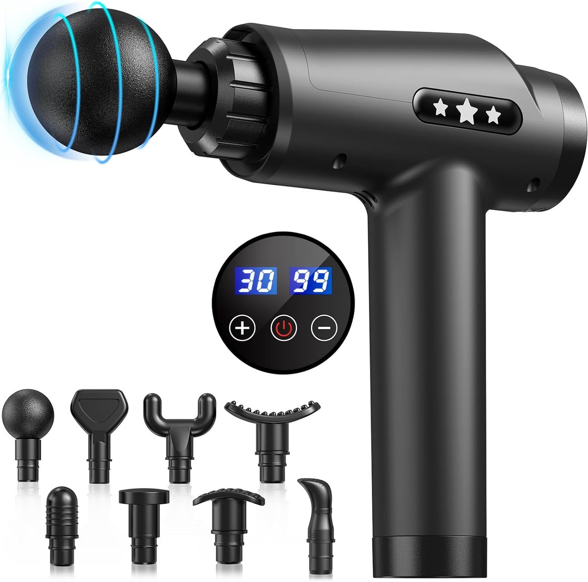 Massage Gun Professioneel - Massage Apparaat - Theragun - Zwart
