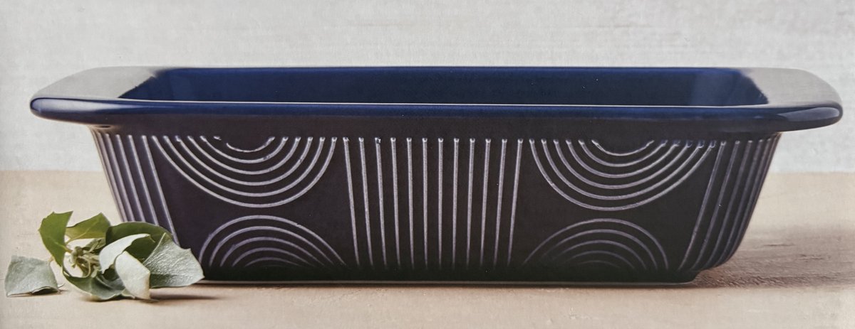 Maxwell & Williams HY0133 Arc Premium Ceramic ovenschaal Indigo Blue, 2000 ml, in Gift Box