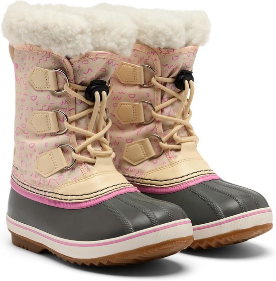 Dameslaarzen, winterschoenen, dames, sneeuw, korte