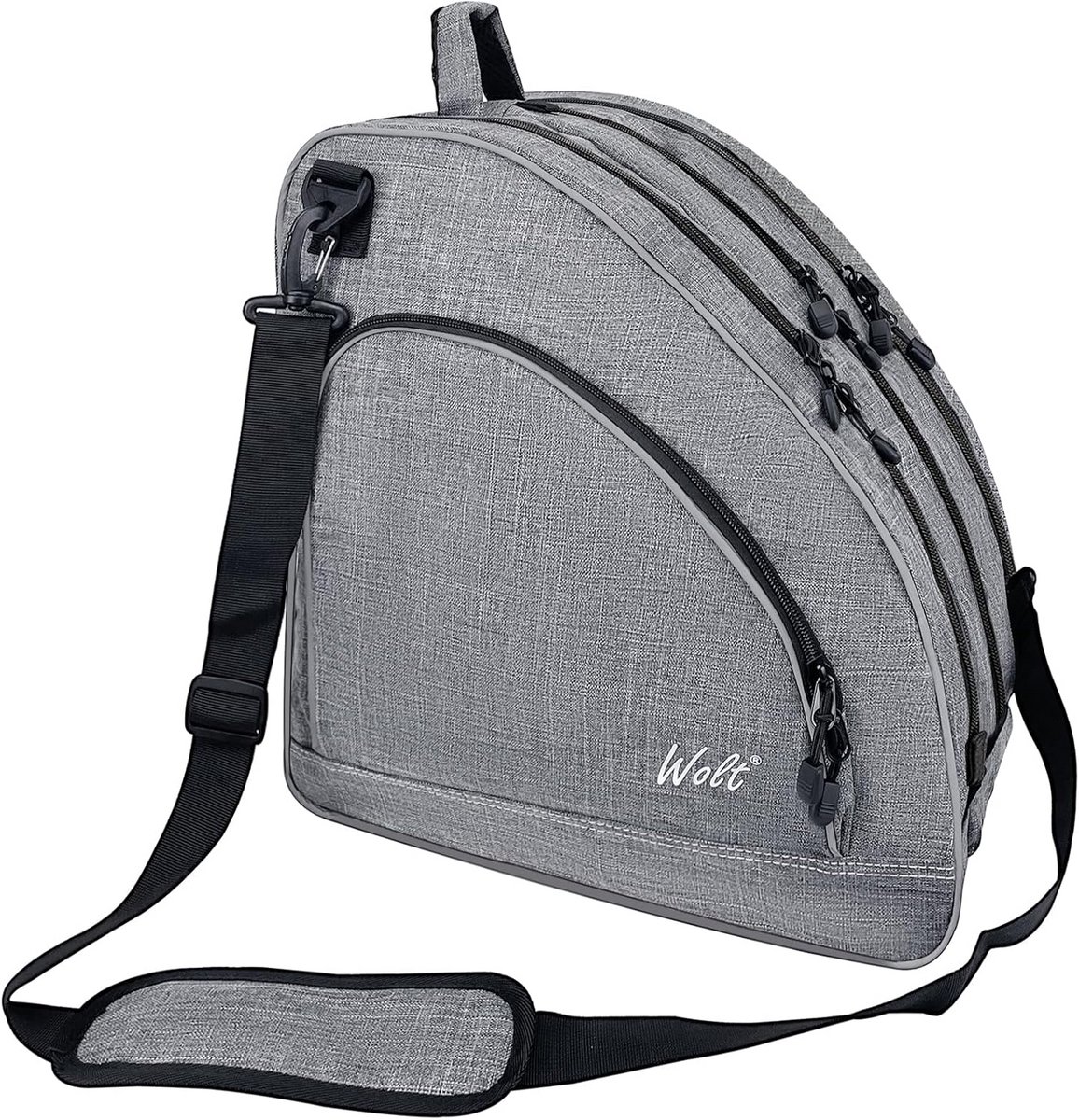 Skate Bag Inlineskate en Kunstschaats Tas met Verstelbare Schouderband voor Volwassenen en Tieners